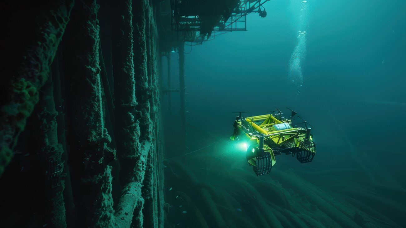 A remote -operated vehicle (ROV ) underwater｜仙台宮城のドローン撮影・点検・調査｜PYMイメージング